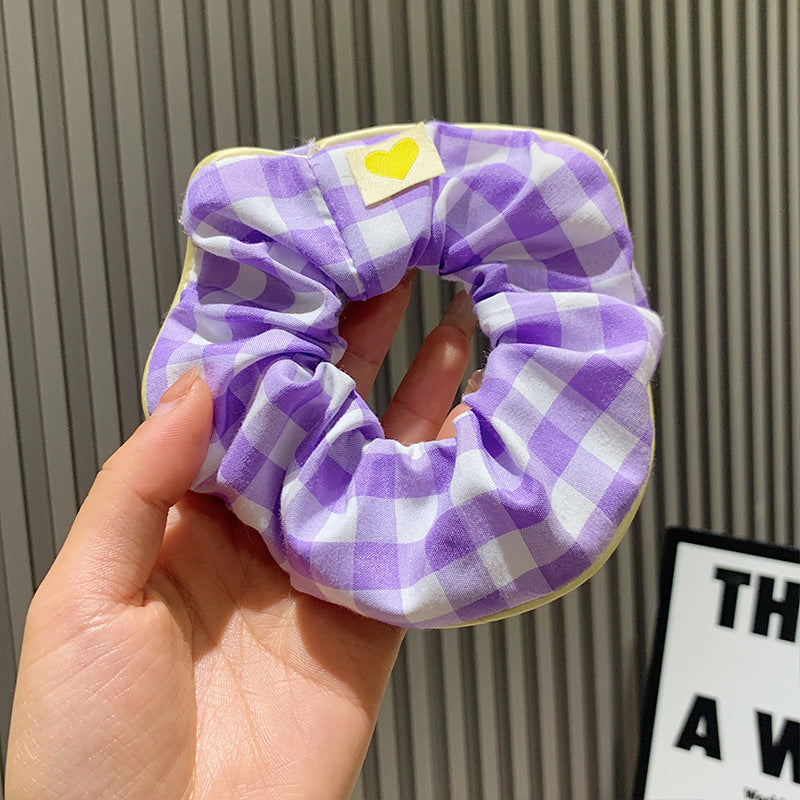 SCRUNCHIES BIG ΚΑΡΟ ΜΩΒ