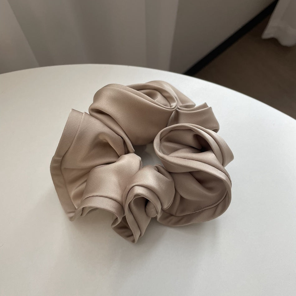 SCRUNCHIES XL ΜΕ ΡΑΦΗ ΜΠΕΖ ΑΝΟΙΧΤΟ