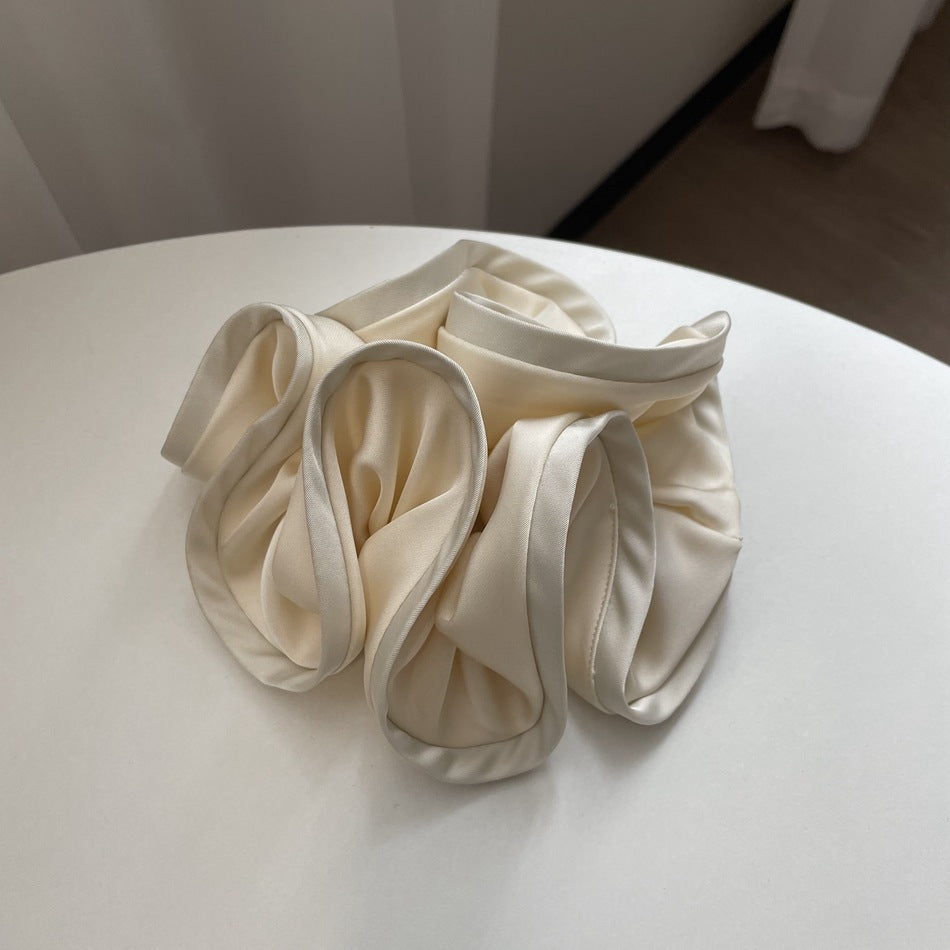 SCRUNCHIES XL ΜΕ ΡΑΦΗ ΛΕΥΚΟ ΖΑΧΑΡΙ