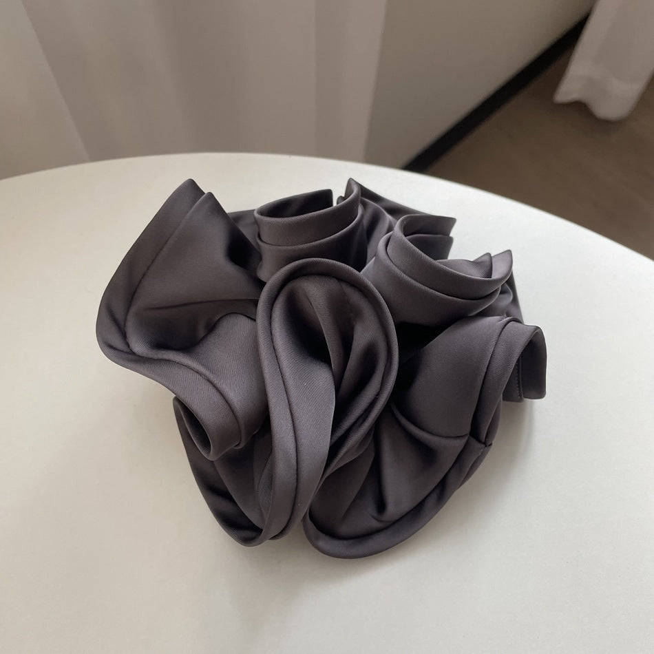 SCRUNCHIES XL ΜΕ ΡΑΦΗ ΑΝΘΡΑΚΙ