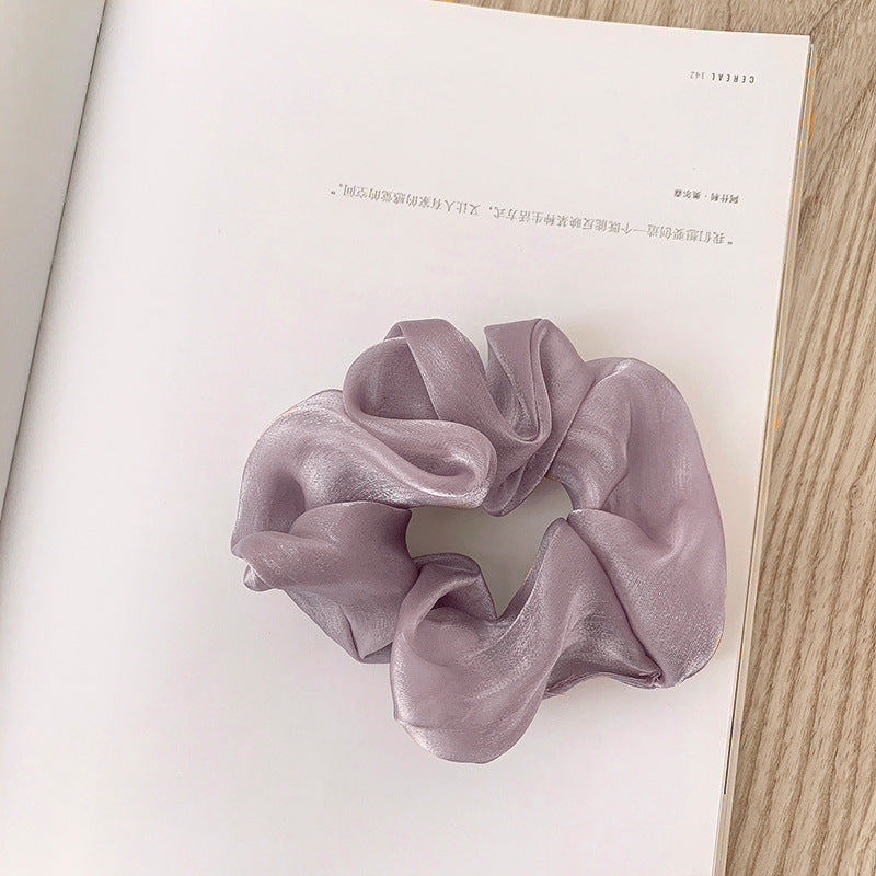 SCRUNCHIES SHINY ΛΙΛΑ
